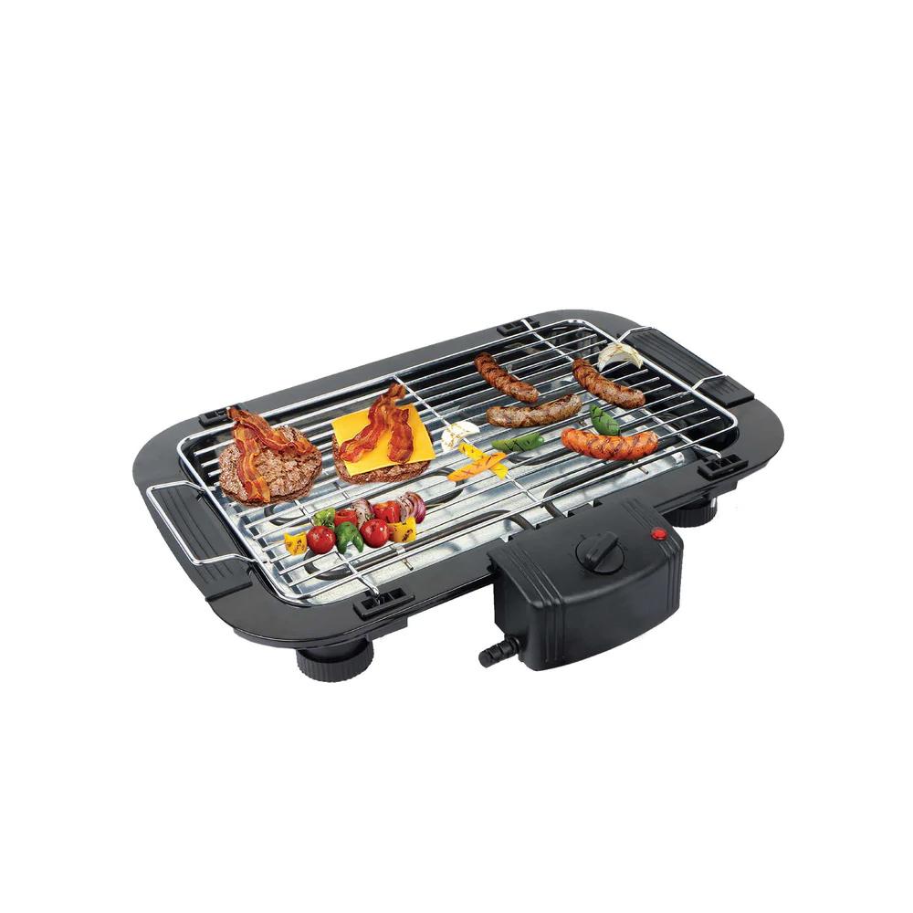 Smokeless Electric Indoor Barbecue Grill – 2000W Infrared Heating, Adjustable Grill Height & Easy Cleaning | Low-Smoke Indoor BBQ for Home Use
