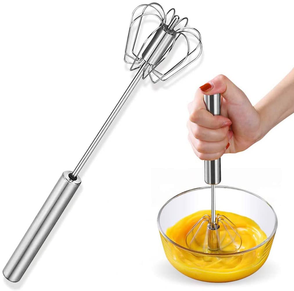 Stainless Steel Manual Hand Blender | Semi-Automatic Kitchen Mixi for Mixing, Beating & Liquidizing β Durable & Rust-Proof