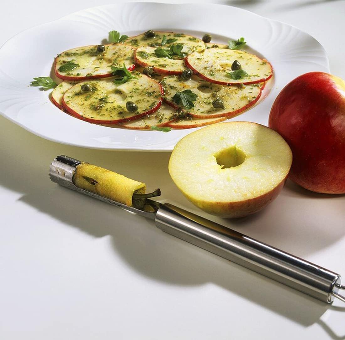 Fruit Core Remover Tool | Stainless Steel Apple & Pear Corer