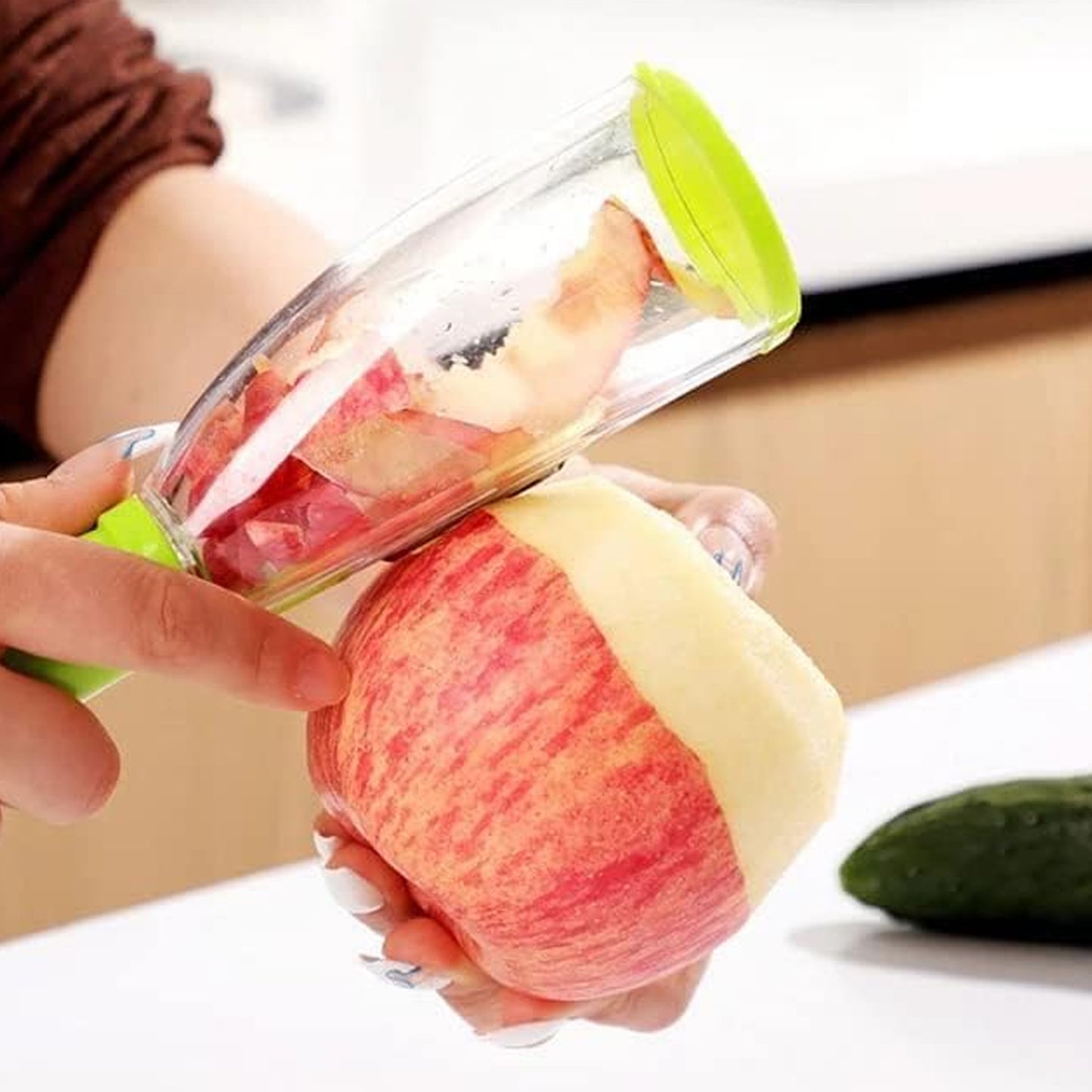 Kitchen Smart Multifunctional Fruits & Vegetables Peeler with Container
