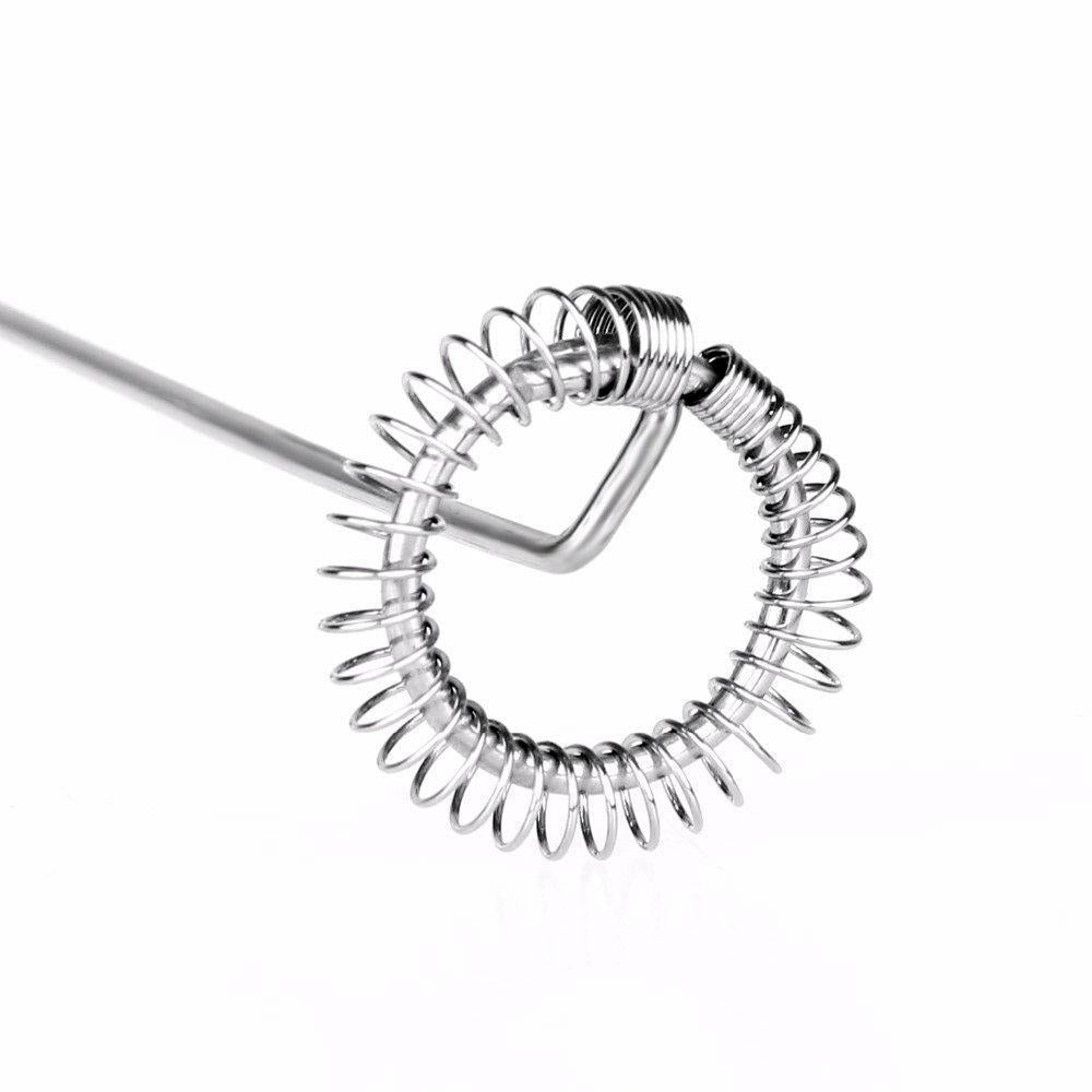 Electric Handheld Milk Frother Wand Mixer – Battery Operated Coffee & Milk Beater for Lassi, Latte & Cappuccino (1 Pc)