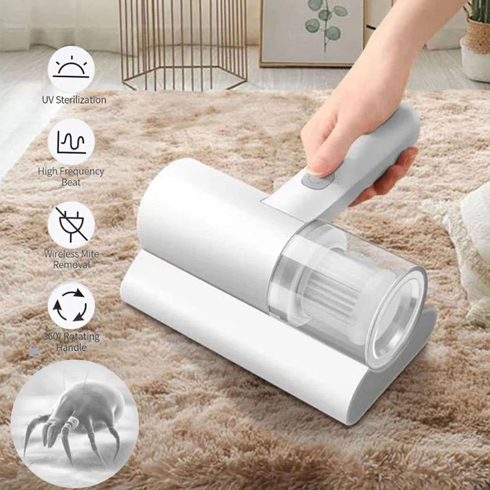 Wireless Rechargeable Dust & Mite Vacuum Cleaner