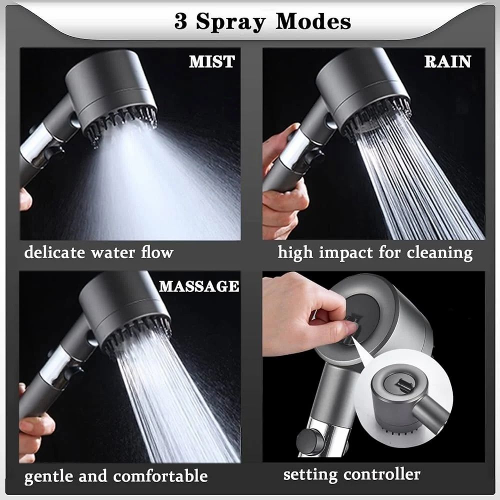 High-Pressure Handheld Shower Head