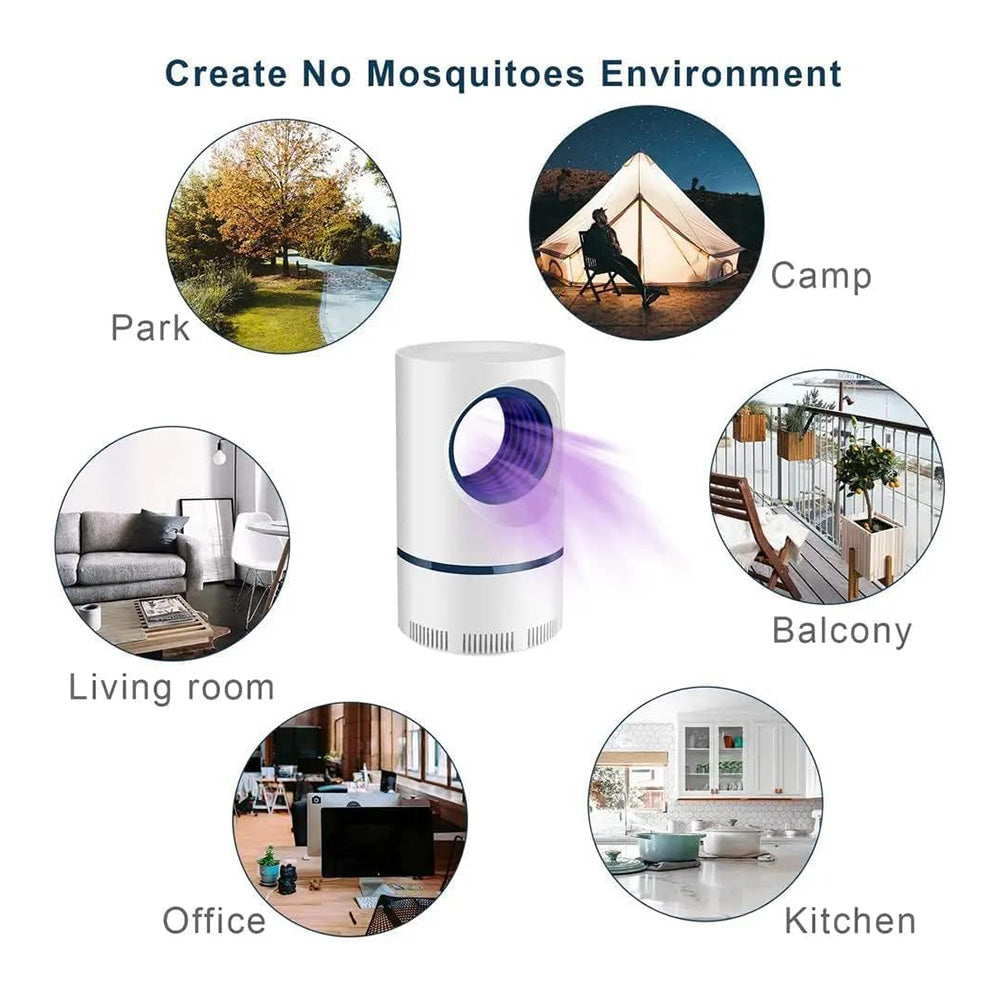 USB Powered Electronic LED Mosquito Killer Lamp – Eco-Friendly & Silent Protection