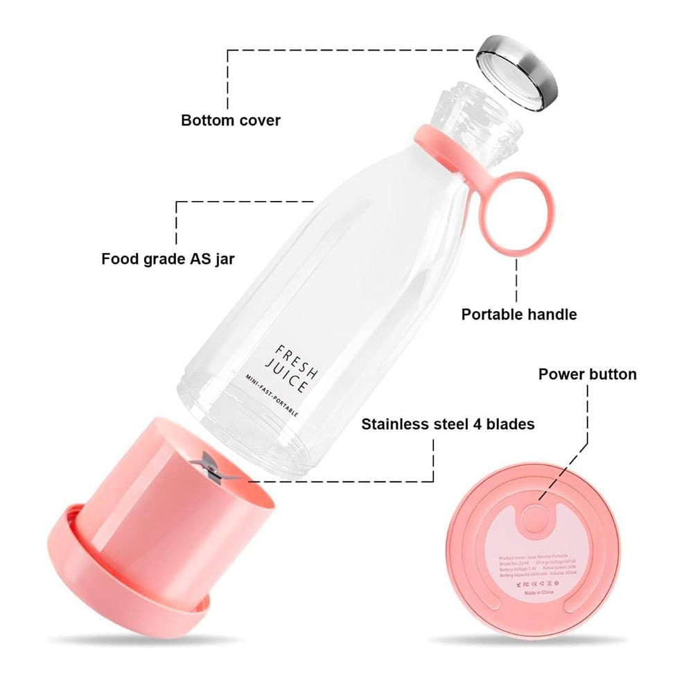 Travel Portable Mini Juice Blender 320 ml
