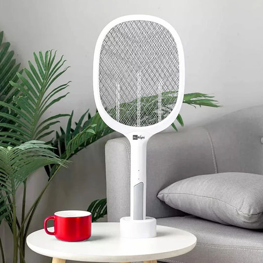 Rechargeable Mosquito Killer Racket with UV Lamp