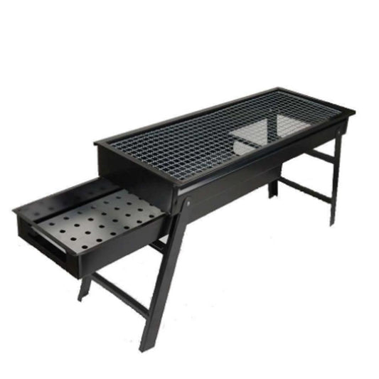 Folding Portable Barbeque BBQ Grill Set β Compact Outdoor Charcoal Grill for Camping, Picnics, and Home Use