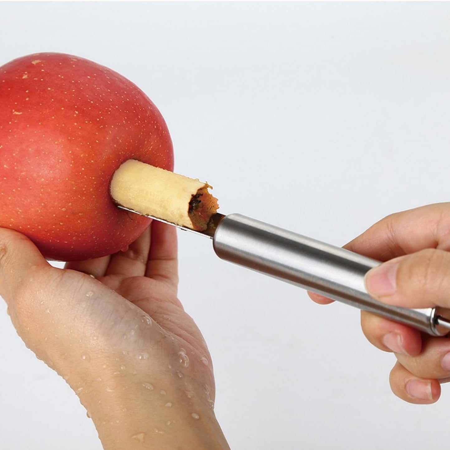 Fruit Core Remover Tool | Stainless Steel Apple & Pear Corer