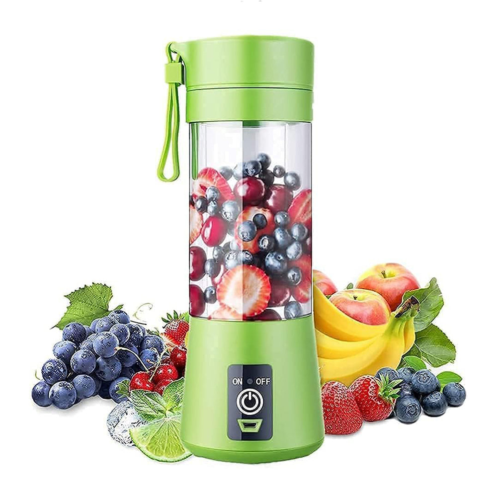 Portable Electric Juicer Blender – USB Rechargeable Personal Mixer Bottle