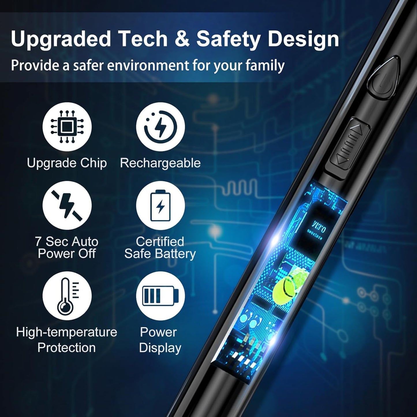 Rechargeable Flameless Electric Lighter