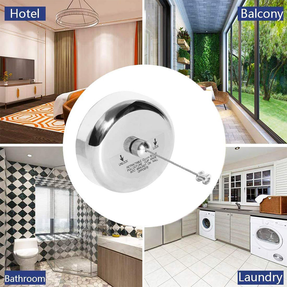 Stainless Steel Retractable Clothesline