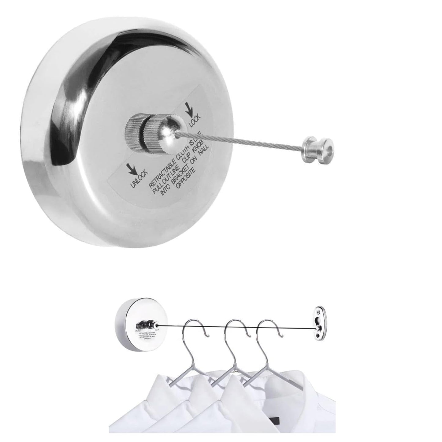 Stainless Steel Retractable Clothesline