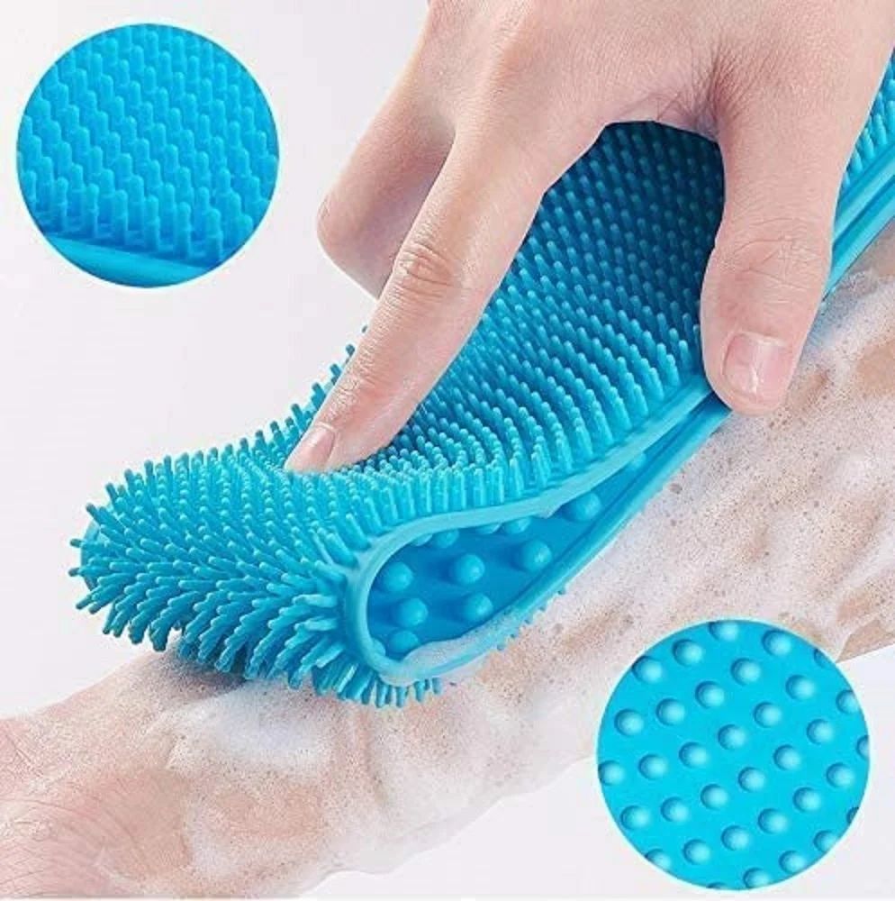 Silicone Double-Sided Back Scrubber