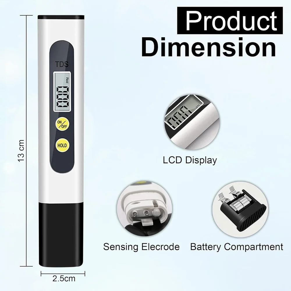 Digital TDS Meter Water Quality Tester