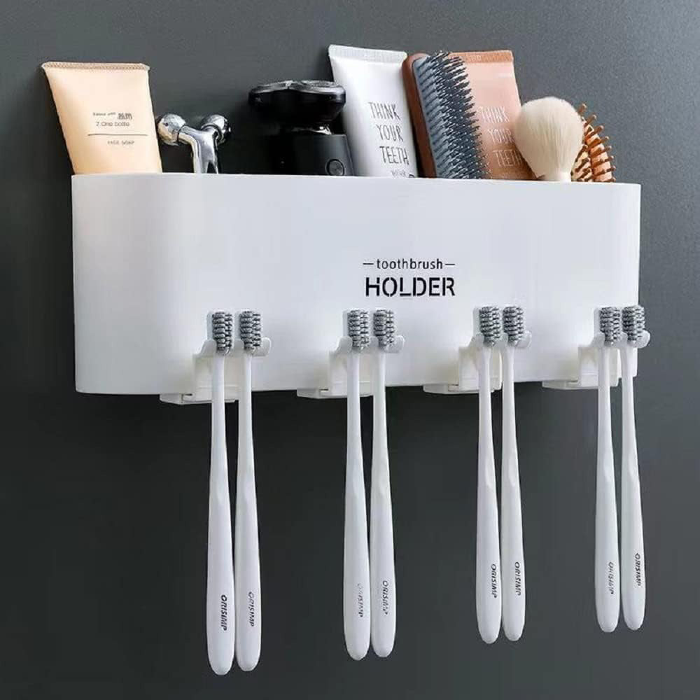 Wall Mounted Toothbrush Holder
