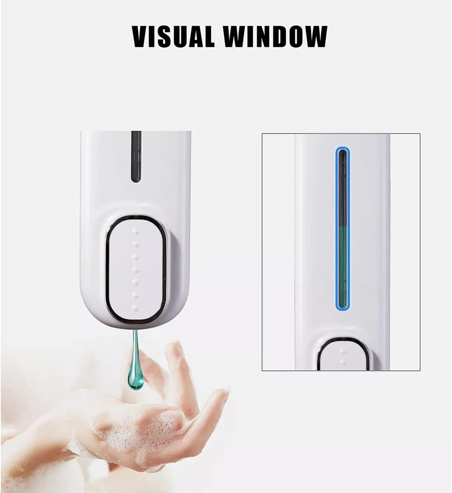 Wall-Mounted Manual Soap Dispenser (Pack of 2)