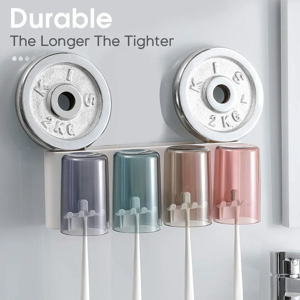 Wall Mounted Toothbrush Holder