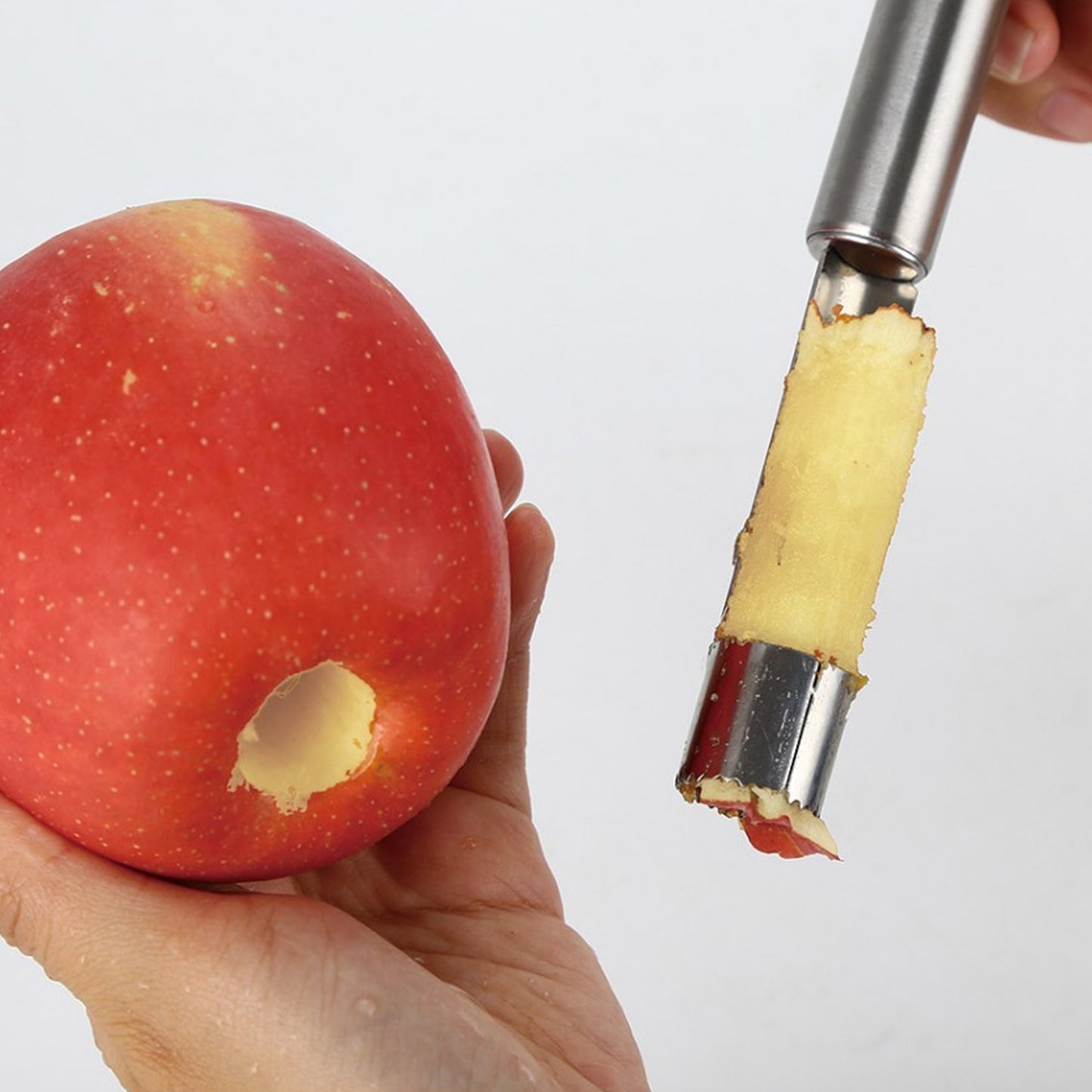 Fruit Core Remover Tool | Stainless Steel Apple & Pear Corer