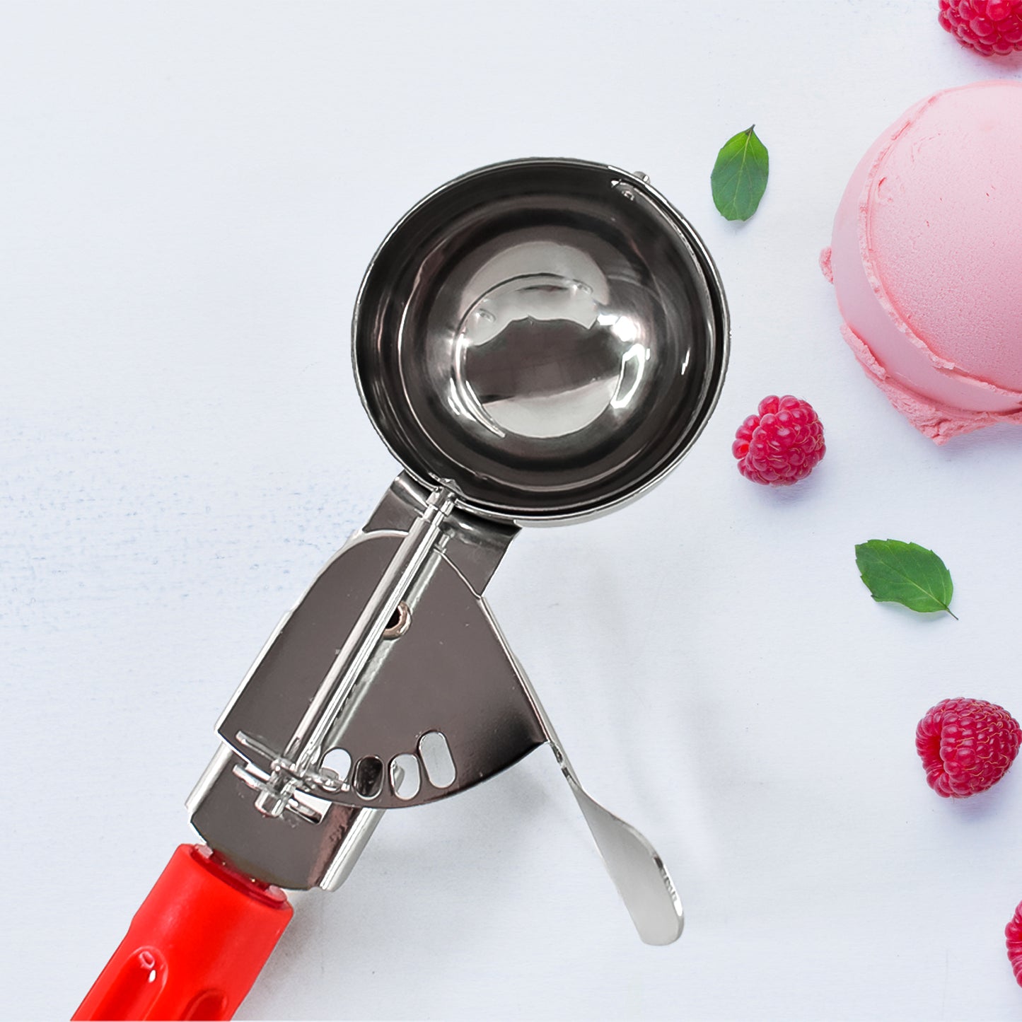Ice Cream Scoop 70 ML – Stainless Steel Head with Ergonomic Handle (1 Pc)