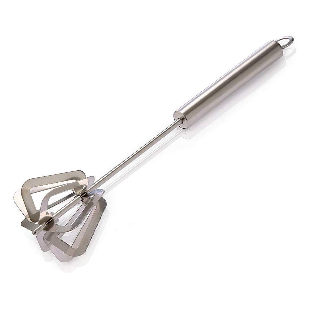 Stainless Steel Manual Hand Blender | Semi-Automatic Kitchen Mixi for Mixing, Beating & Liquidizing β Durable & Rust-Proof