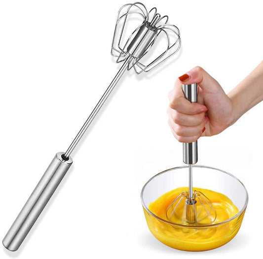 Stainless Steel Manual Hand Blender | Semi-Automatic Kitchen Mixi for Mixing, Beating & Liquidizing – Durable & Rust-Proof