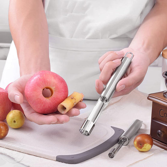 Fruit Core Remover Tool | Stainless Steel Apple & Pear Corer