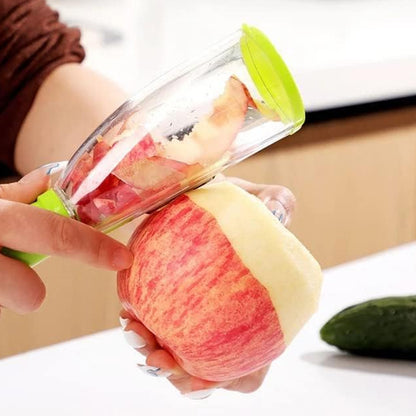 Kitchen Smart Multifunctional Fruits & Vegetables Peeler with Container