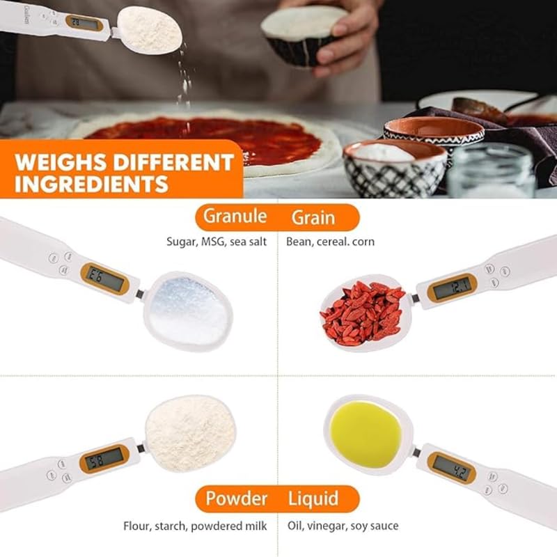 Electronic Digital Spoon Scale – 500g / 0.1g Precision Measuring Tool