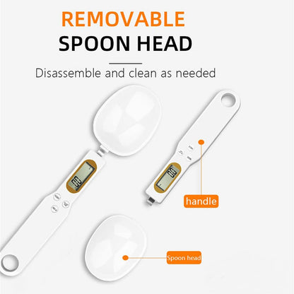Electronic Digital Spoon Scale – 500g / 0.1g Precision Measuring Tool