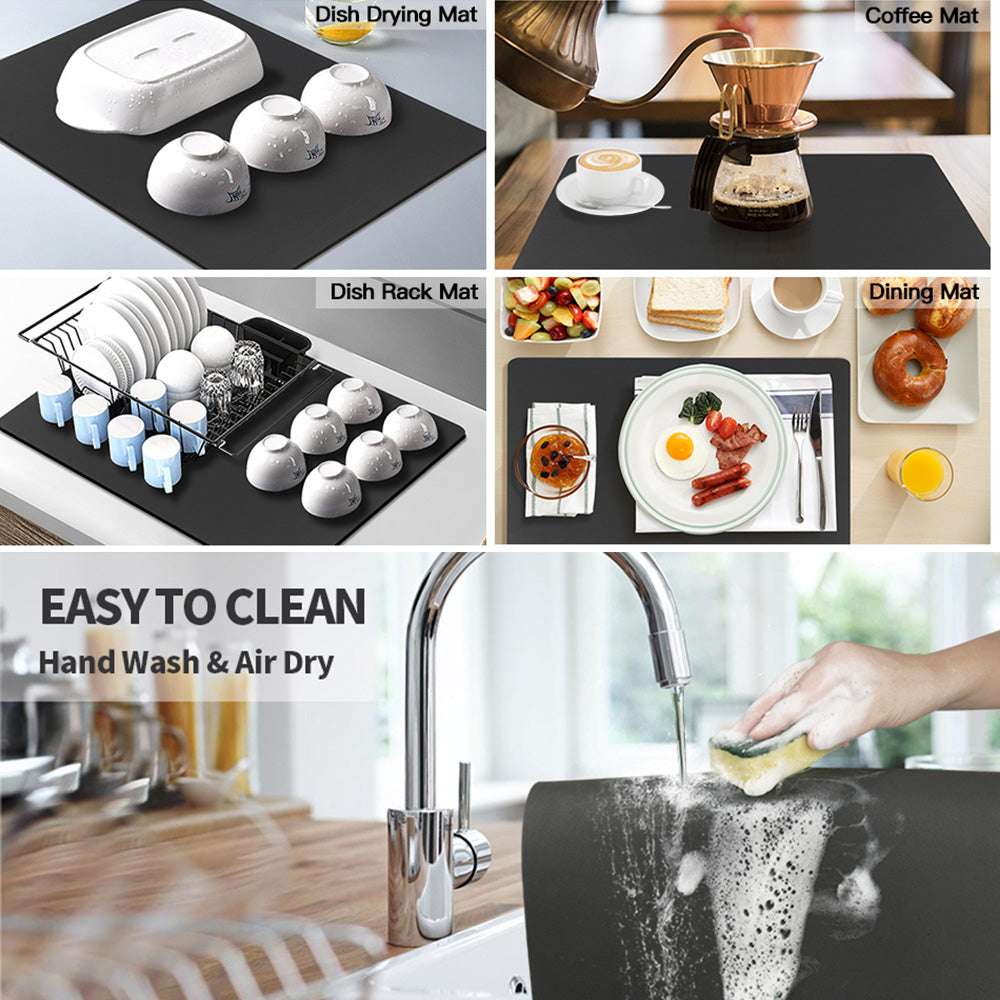 Water Absorbent Drying Mat for Kitchen