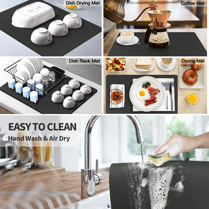 Water Absorbent Drying Mat for Kitchen