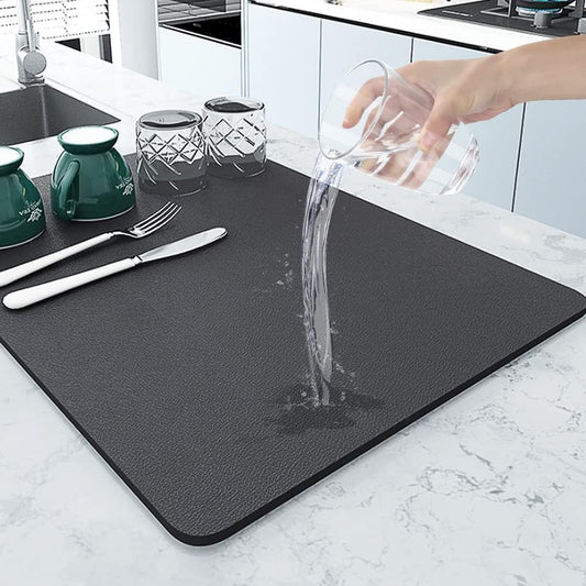 Water Absorbent Drying Mat for Kitchen