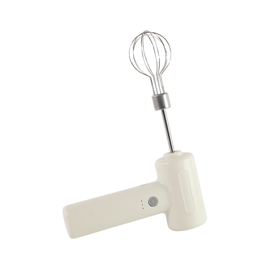 Cordless Electric Whisk & Egg Beater – Rechargeable Hand Mixer with Detachable Balloon Whisk