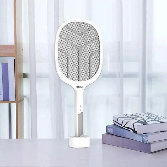 Rechargeable Mosquito Killer Racket with UV Lamp