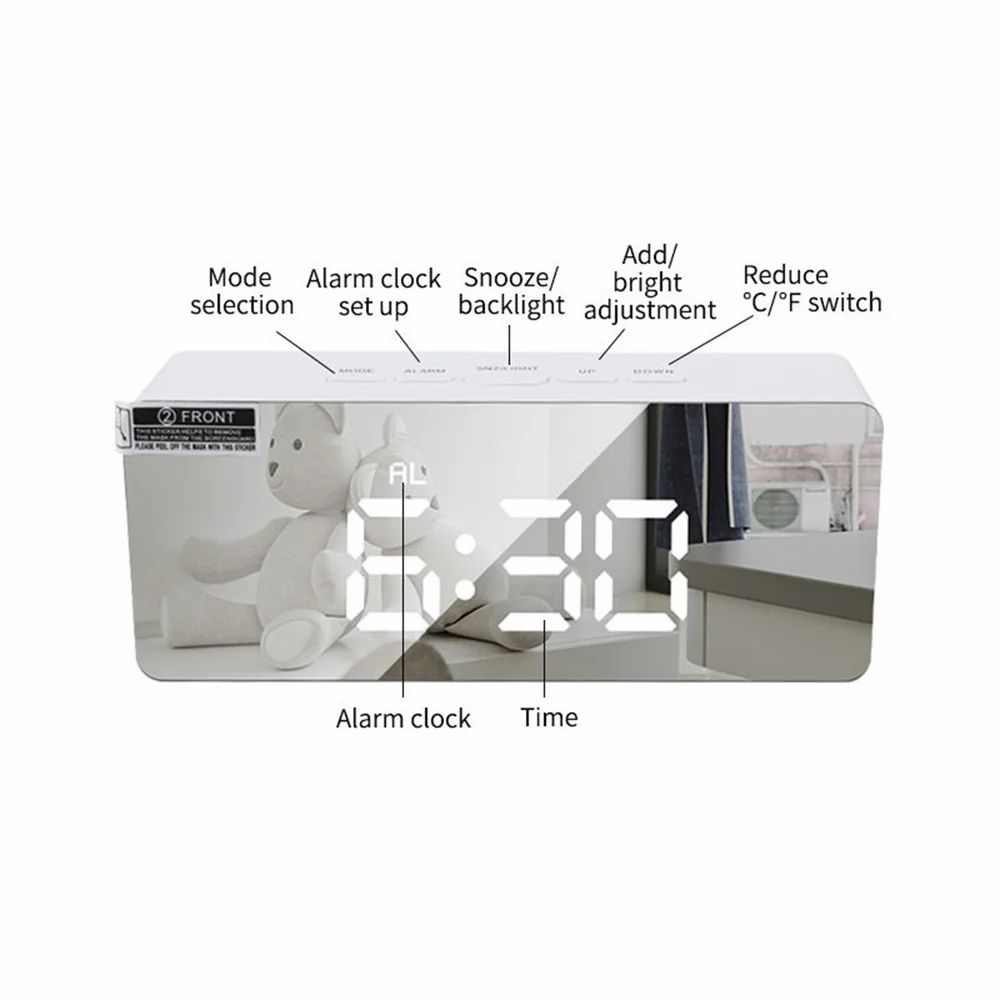 Multifunctional Digital LED Alarm Clock