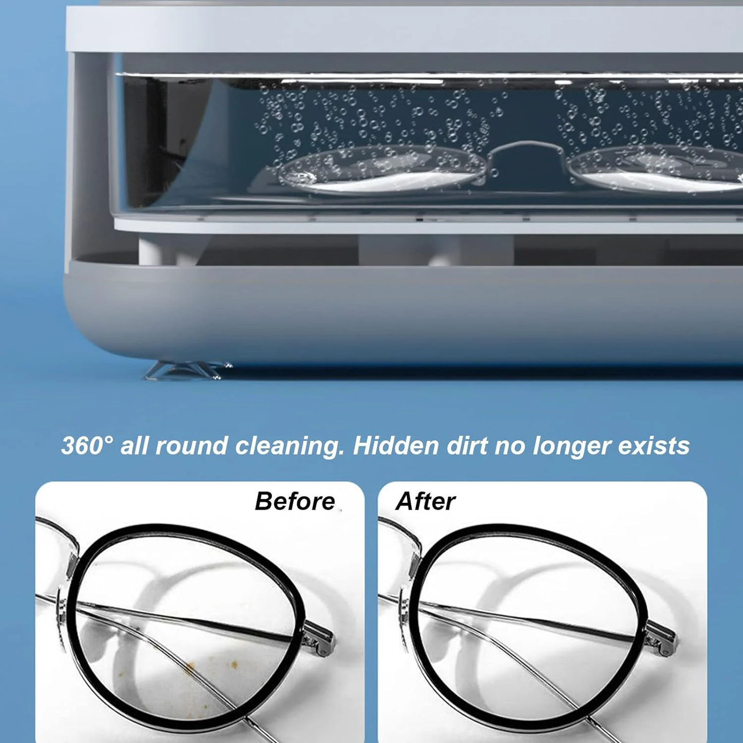 Portable Ultrasonic Multipurpose Cleaner