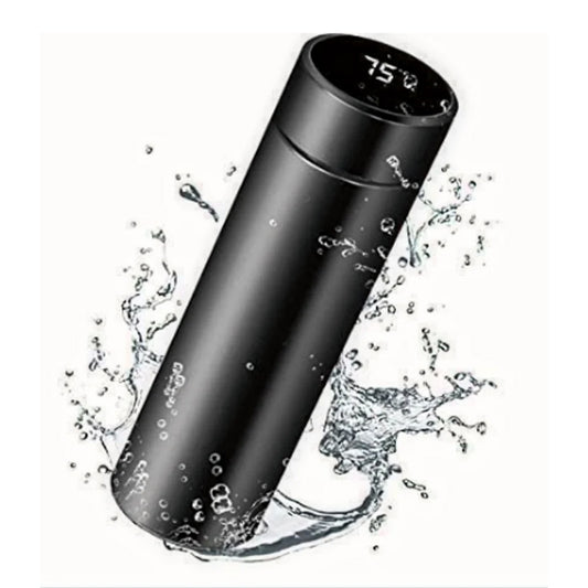 Smart Temperature Water Bottle 500ml – Stainless Steel Vacuum Insulated Bottle with LED Display