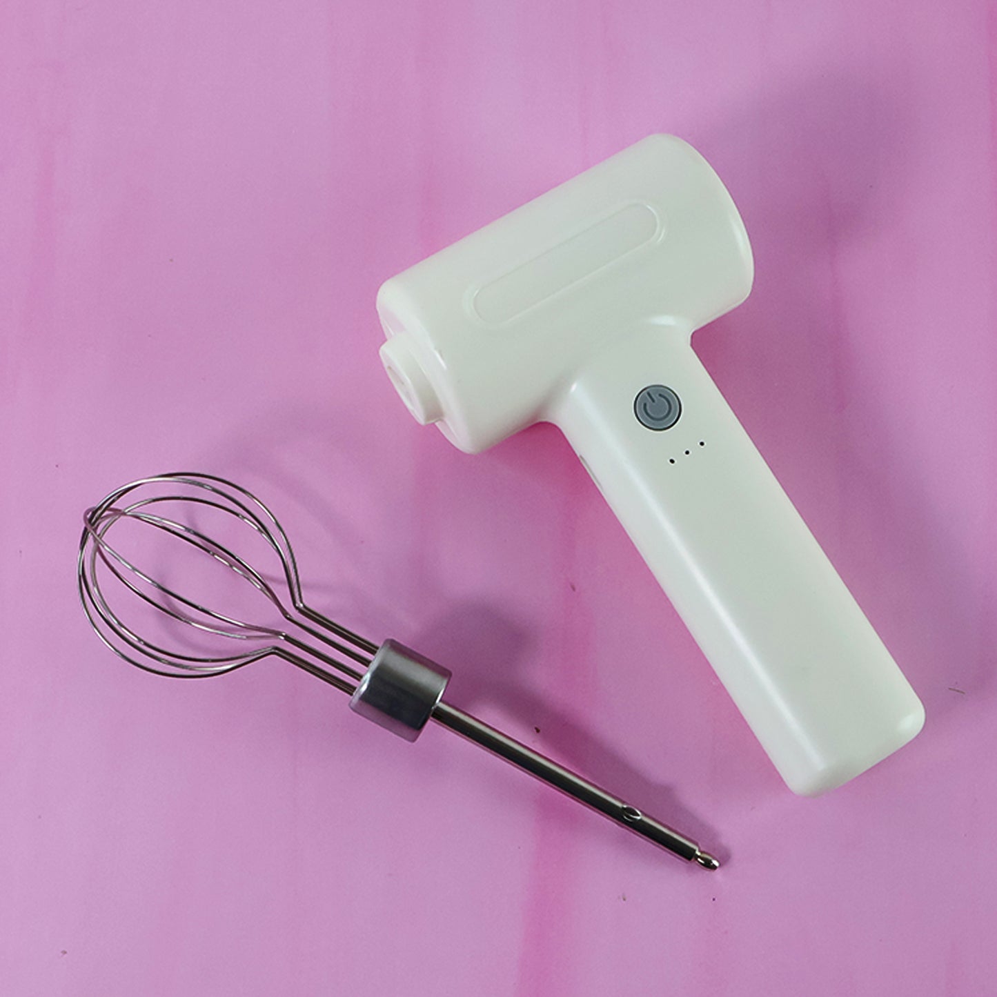 Cordless Electric Whisk & Egg Beater – Rechargeable Hand Mixer with Detachable Balloon Whisk