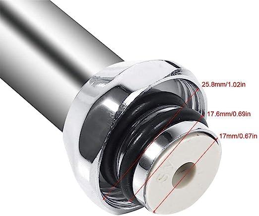 FOSSA 360 Degree Swivel Spout, 304 Stainless Steel Kitchen Sink Faucet Pipe Fittings Adjustable Temperature Single Handle Connection