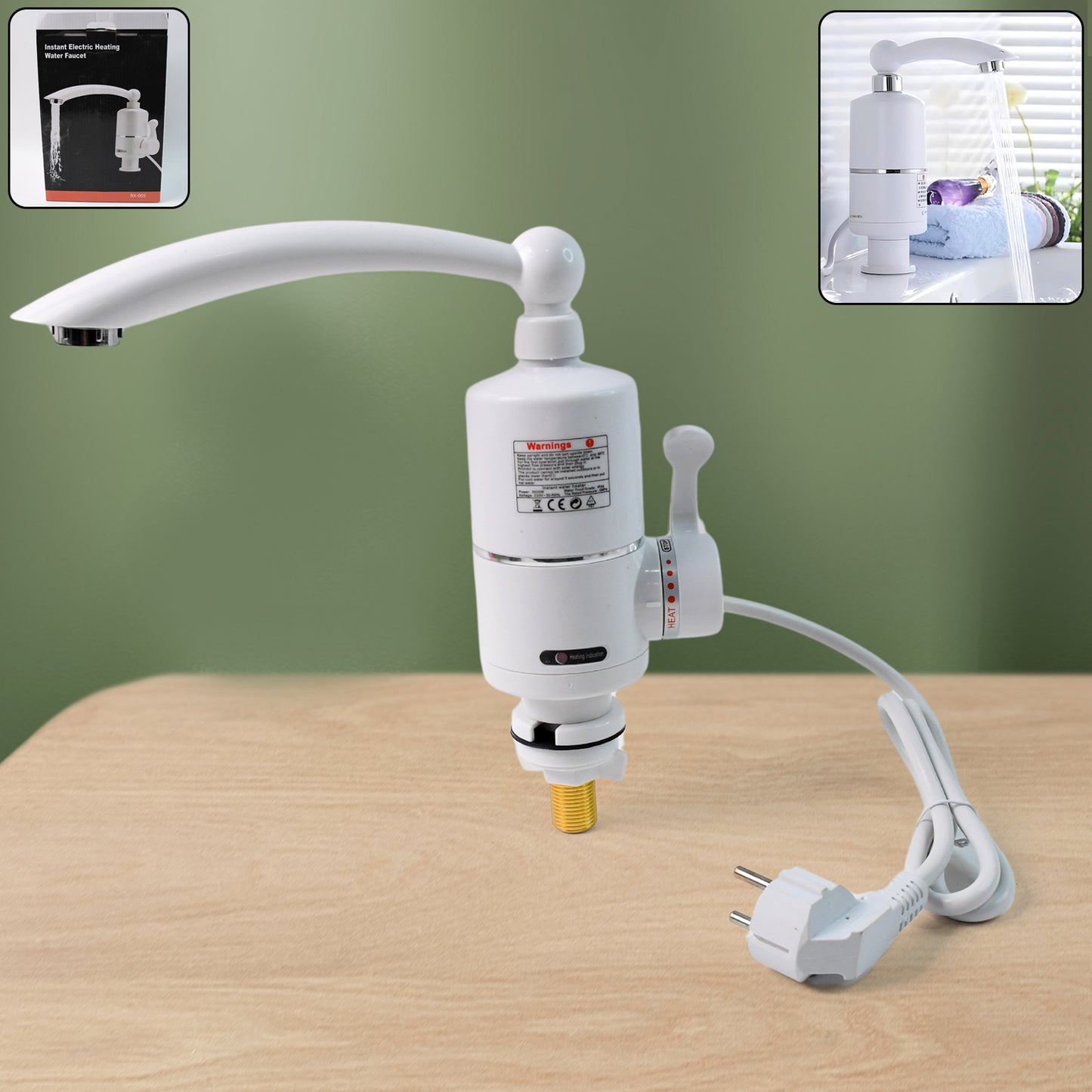 Instant Heating Electric Water Heater Faucet Tap