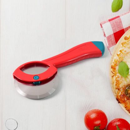 Premium Stainless Steel Pizza Cutter With Ergonomic Handle